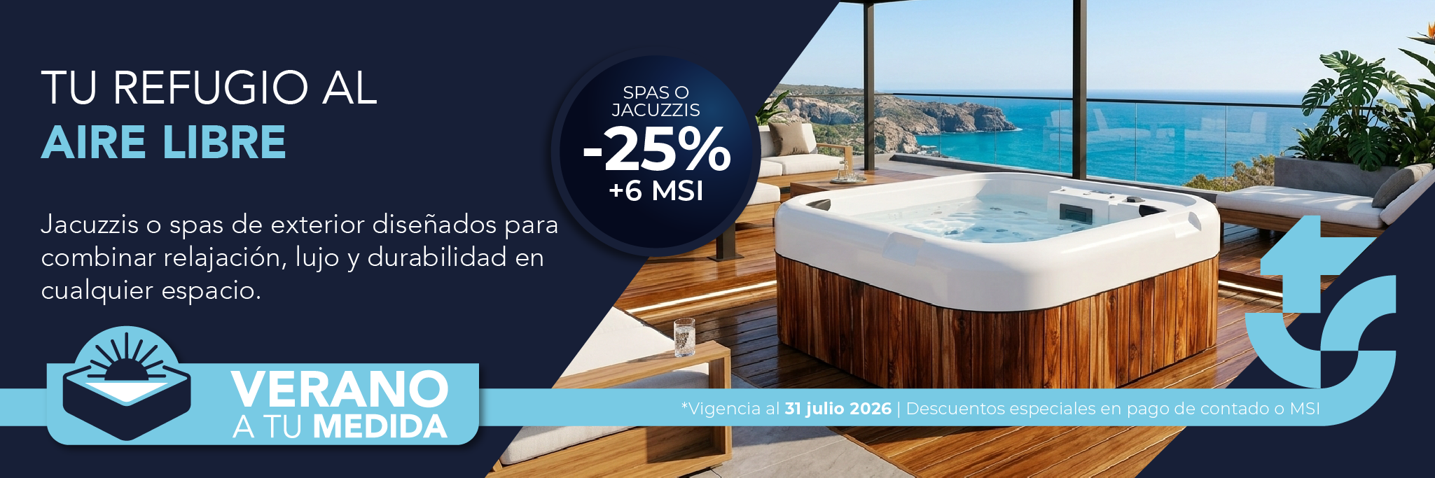 spa o jacuzzis de exterior e interior en promoción en totalspa