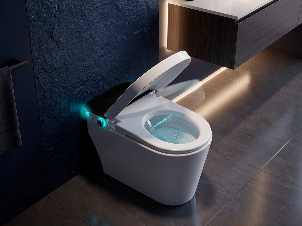 Inodoro inteligente TotalSpa con funciones automáticas