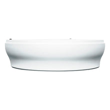 Vista lateral de la tina 30-01 TotalSpa™ con faldón frontal, perfecta para baños interiores con diseño contemporáneo.