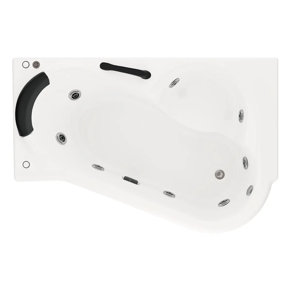 Tina Milenium Paladium TotalSpa™ con sistema de hidromasaje, faldón completo y motobomba de 2.5 HP.