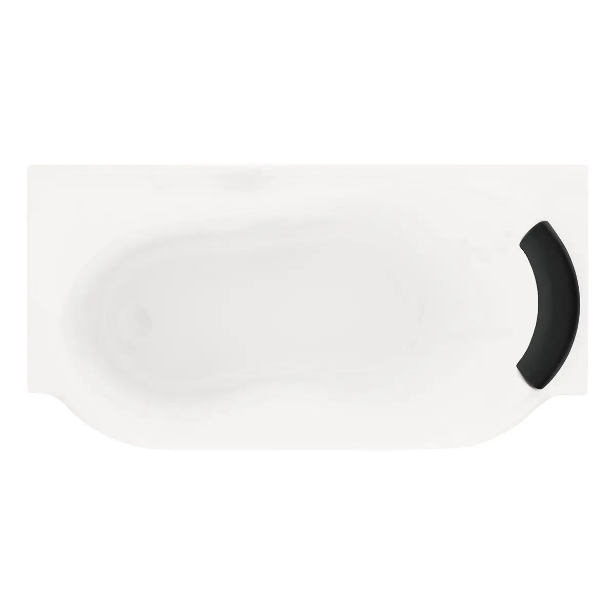 Versión sencilla de la tina Hotelera 2000 TotalSpa™ sin hidromasaje, ideal para baños interiores con diseño funcional y elegante.