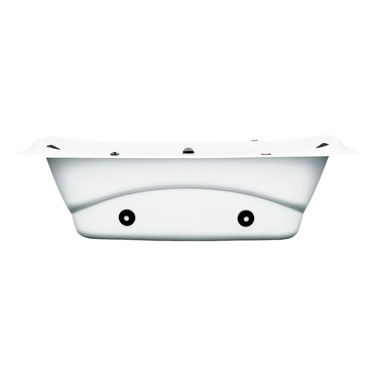 Vista lateral de la tina Tulla TotalSpa™, diseñada para interiores residenciales de alto confort.