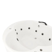 Elegancia compacta para un baño individual | tina de baño Freestanding modelo 100-010