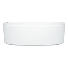 Perfil lateral de la tina 100-02 blanca, ideal para baños modernos
