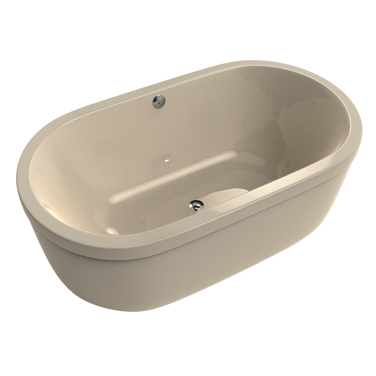 Tina freestanding color beige nuevo del modelo 100-03 sin hidromasaje