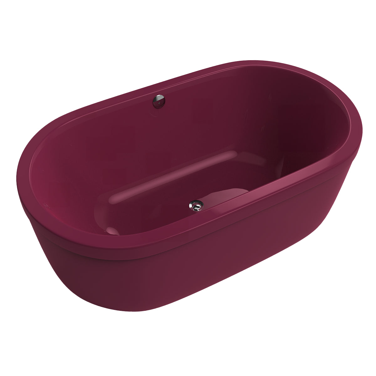 Tina freestanding color coral del modelo 100-03 sin hidromasaje