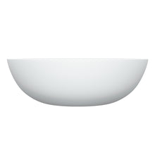 Perfil lateral de la tina 100-05 blanca, ideal para espacios minimalistas