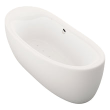 Vista en ángulo izquierdo de la tina B-01, ideal para baños modernos y espacios compactos, para una persona