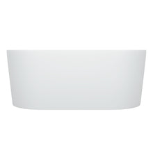 Perfil lateral de la tina F-014 con faldón de fibra de vidrio y diseño minimalista