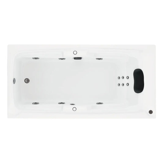 Tina Antaño 6 Aquaspa™ con sistema de hidromasaje, motobomba de 2.5 HP y jets de alto rendimiento.