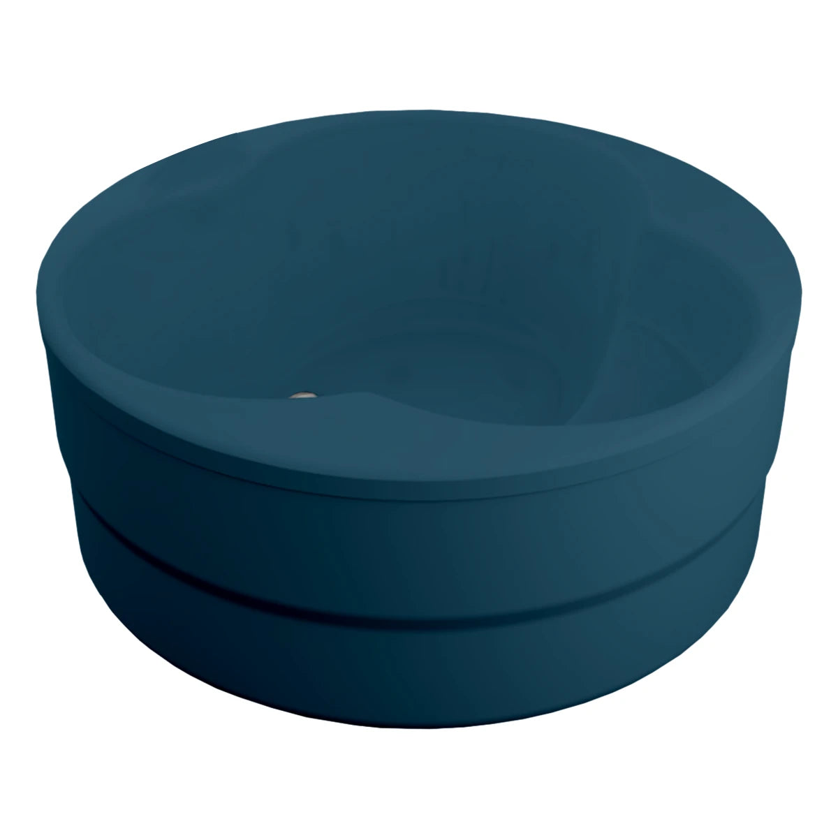 Elegancia compacta para un baño individual | tina de baño Freestanding modelo 100-010