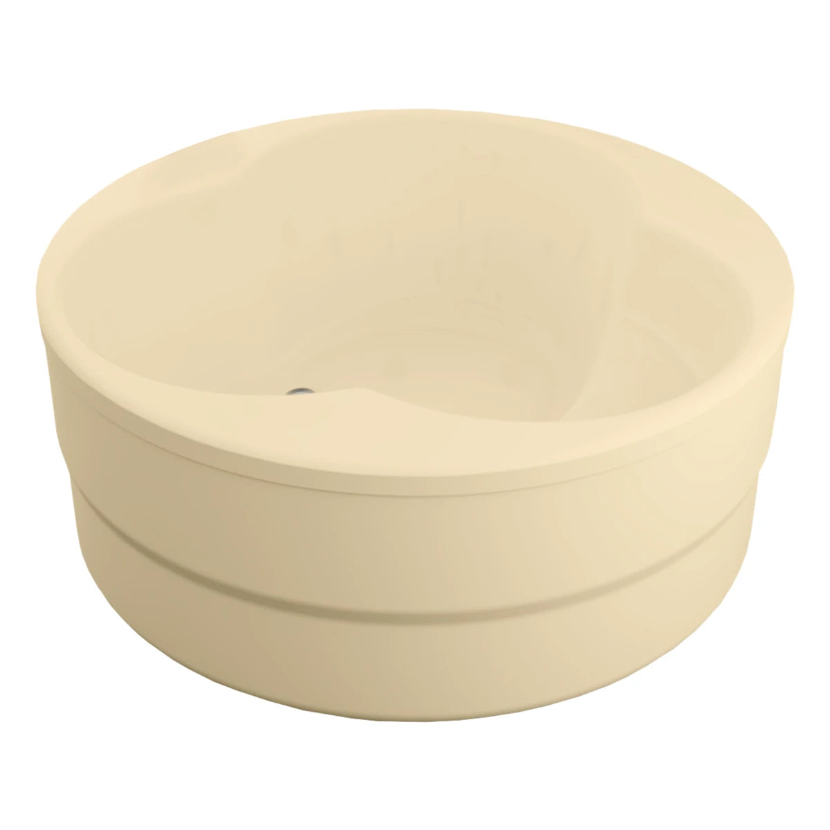 Elegancia compacta para un baño individual | tina de baño Freestanding modelo 100-010
