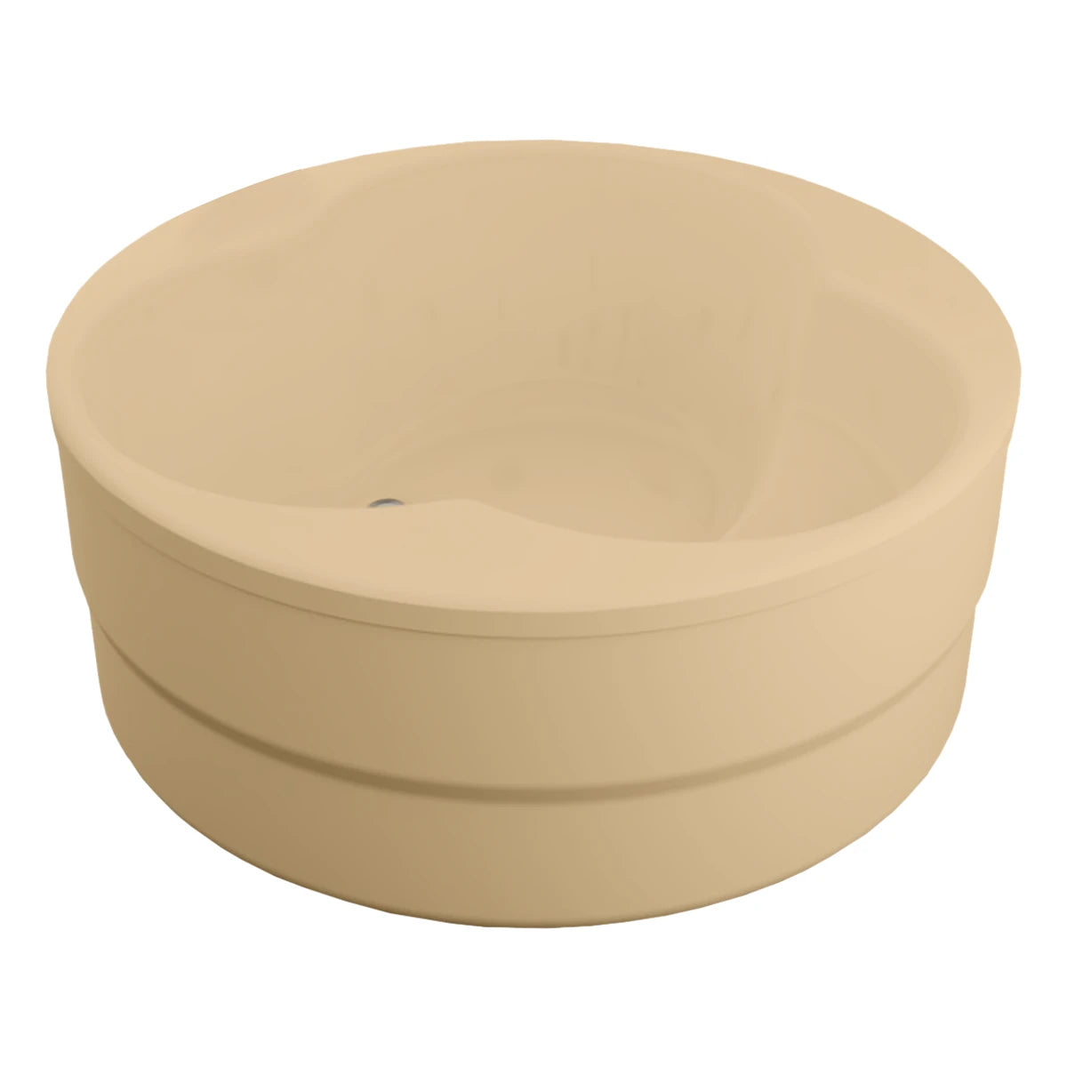 Elegancia compacta para un baño individual | tina de baño Freestanding modelo 100-010