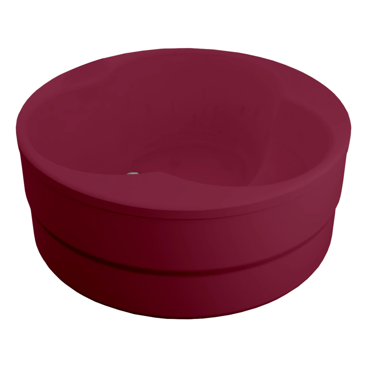 Elegancia compacta para un baño individual | tina de baño Freestanding modelo 100-010