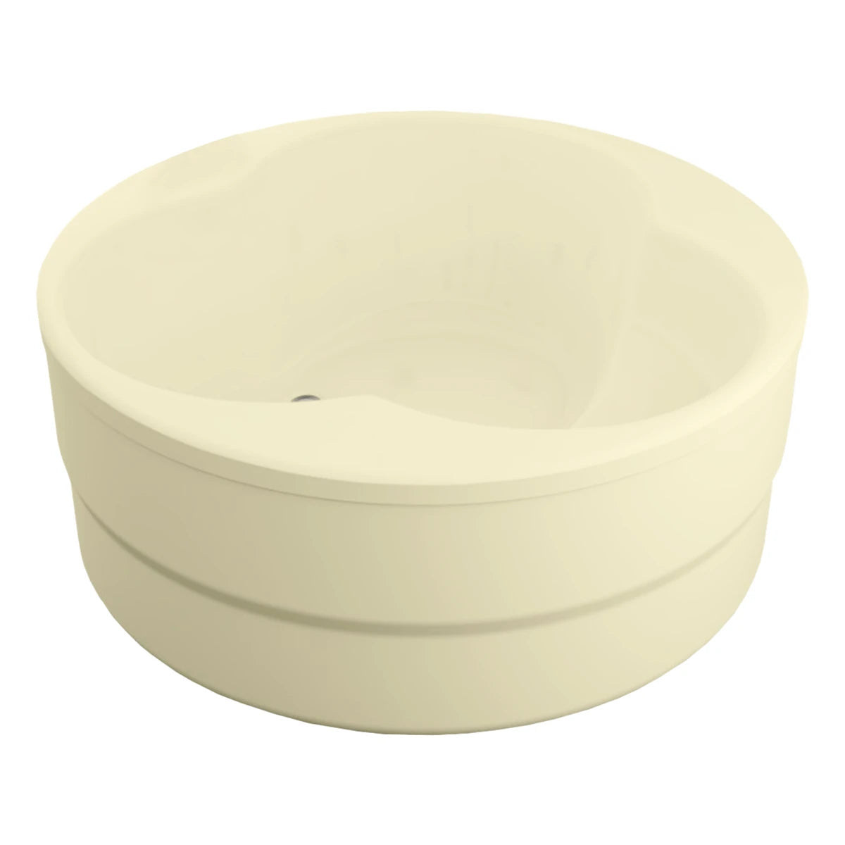 Elegancia compacta para un baño individual | tina de baño Freestanding modelo 100-010