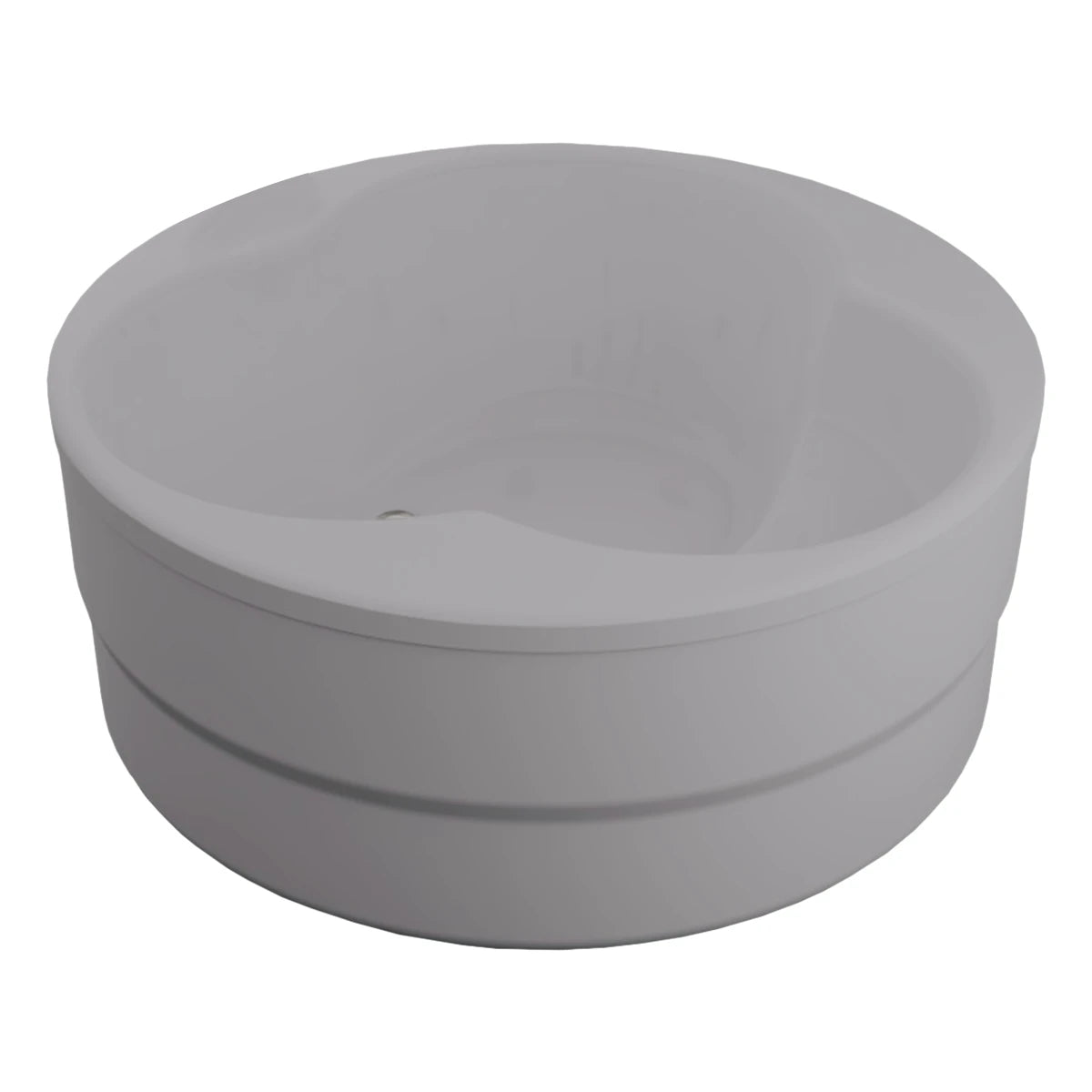 Elegancia compacta para un baño individual | tina de baño Freestanding modelo 100-010