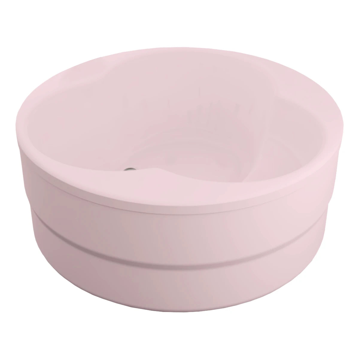 Elegancia compacta para un baño individual | tina de baño Freestanding modelo 100-010