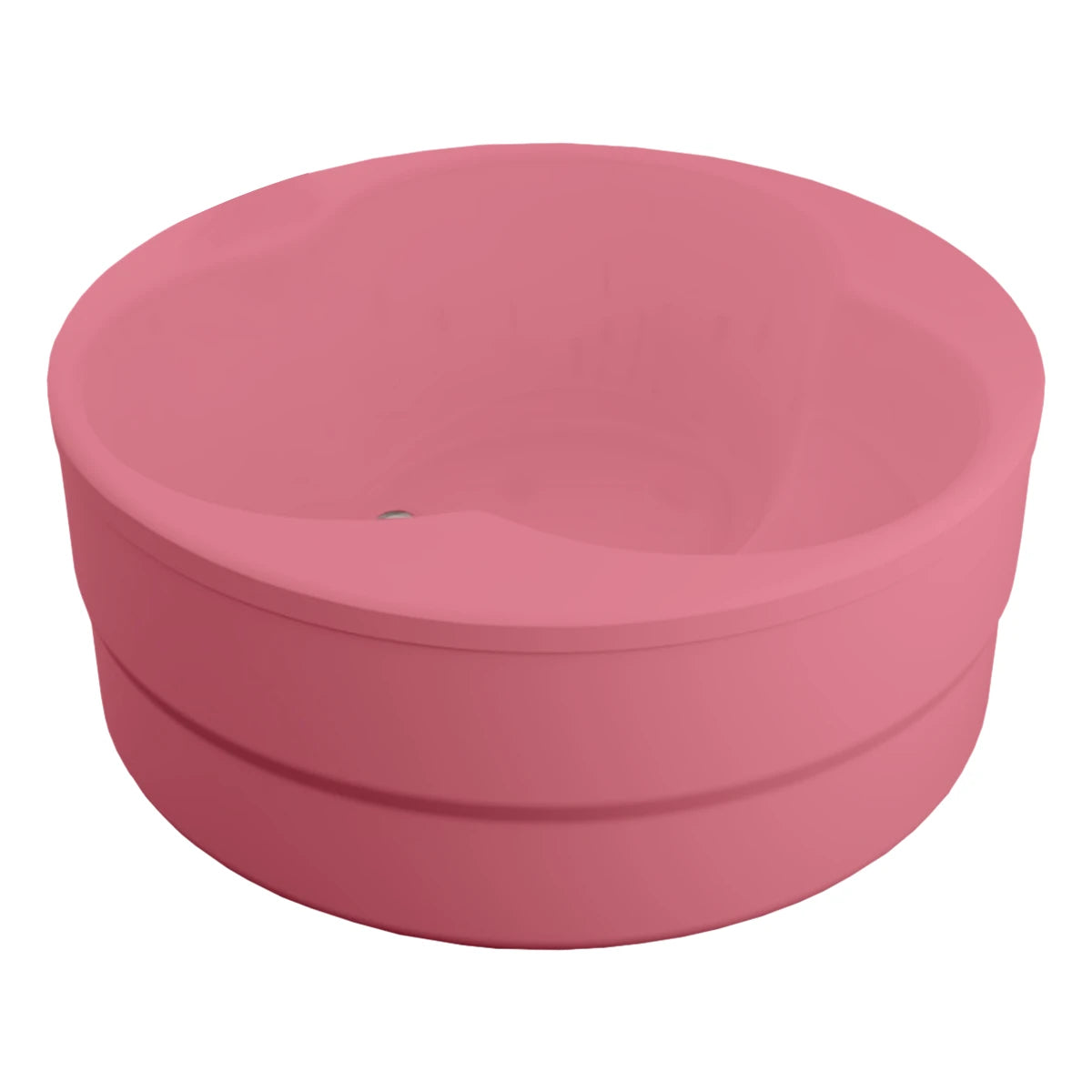 Elegancia compacta para un baño individual | tina de baño Freestanding modelo 100-010