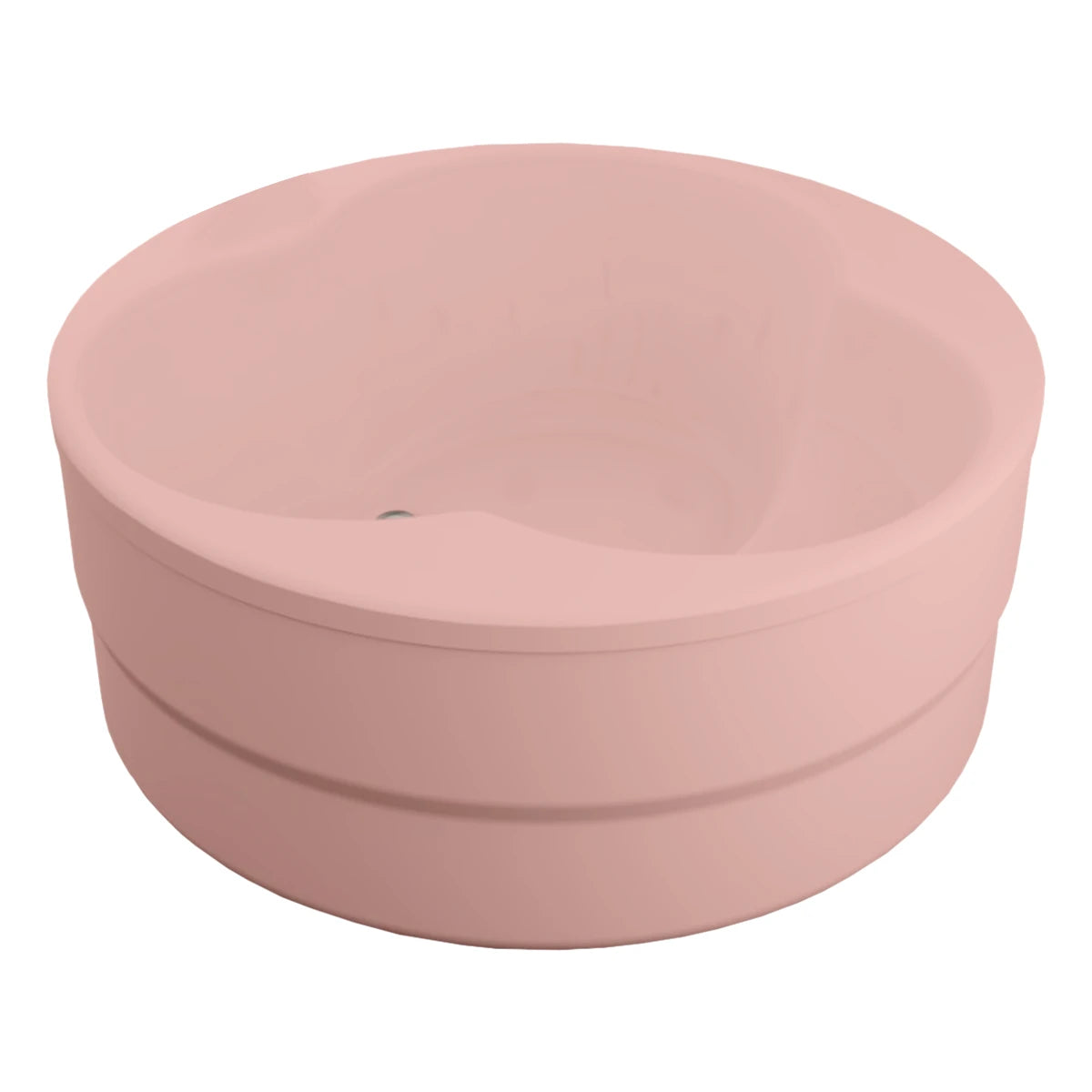 Elegancia compacta para un baño individual | tina de baño Freestanding modelo 100-010
