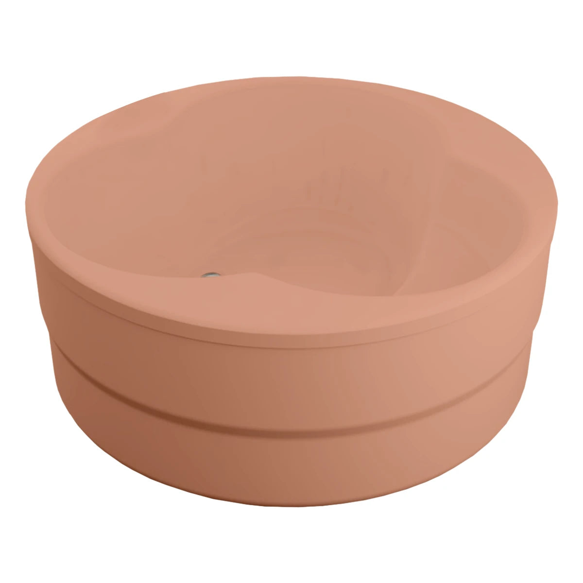 Elegancia compacta para un baño individual | tina de baño Freestanding modelo 100-010