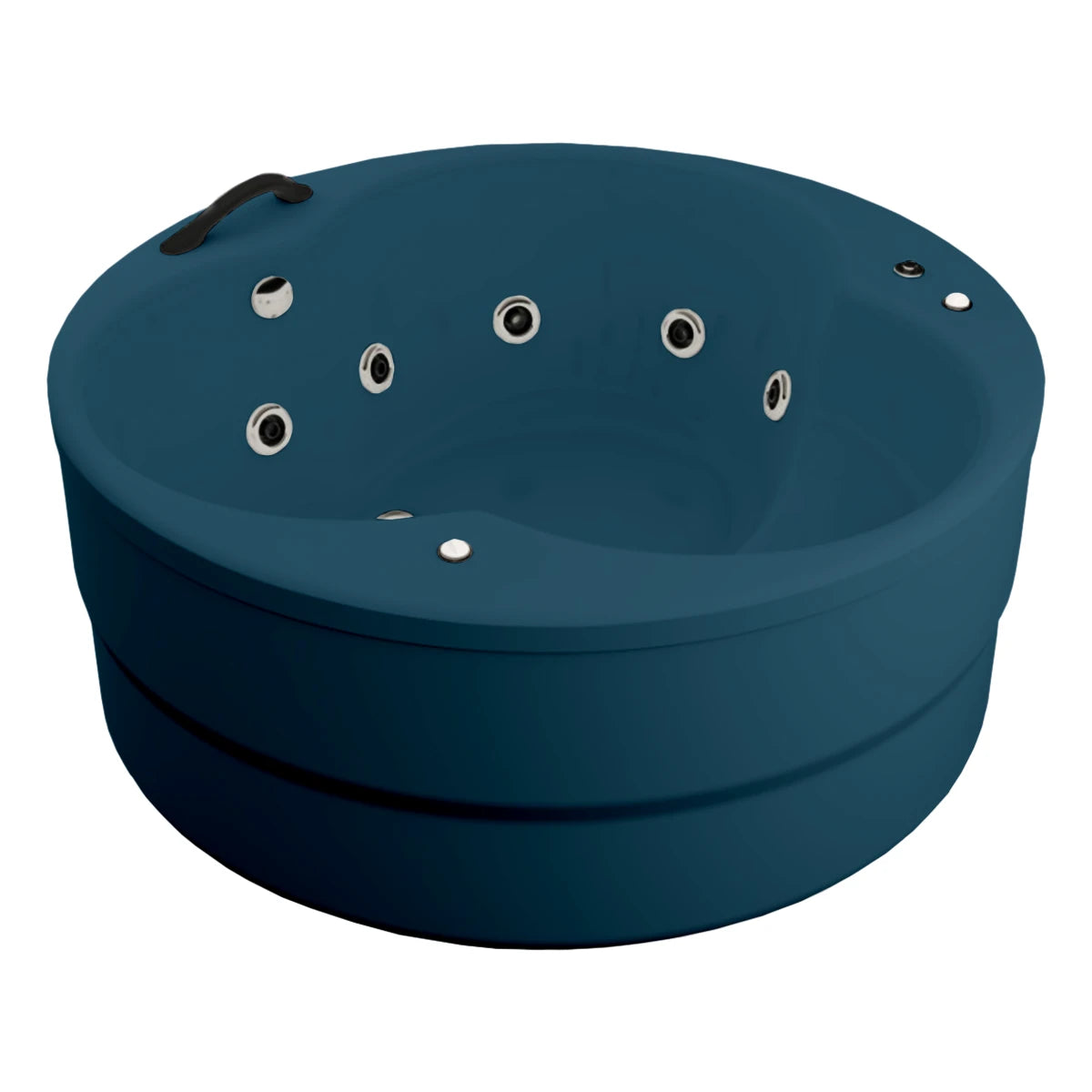 Elegancia compacta para un baño individual | tina de baño Freestanding modelo 100-010