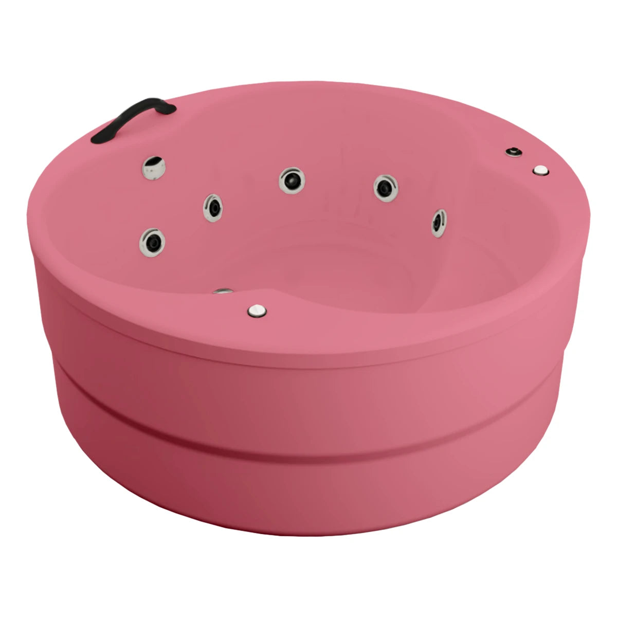 Elegancia compacta para un baño individual | tina de baño Freestanding modelo 100-010