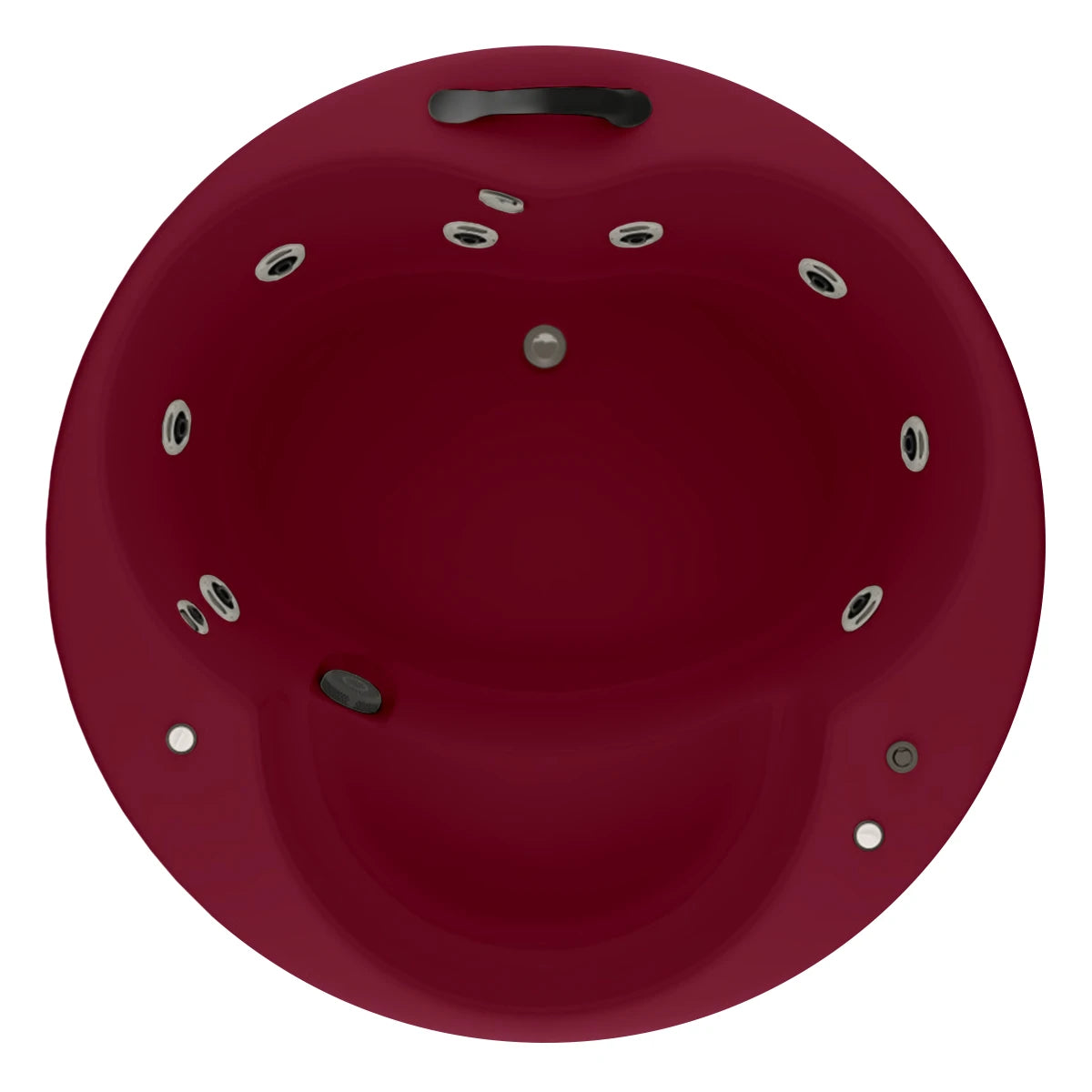 Elegancia compacta para un baño individual | tina de baño Freestanding modelo 100-010