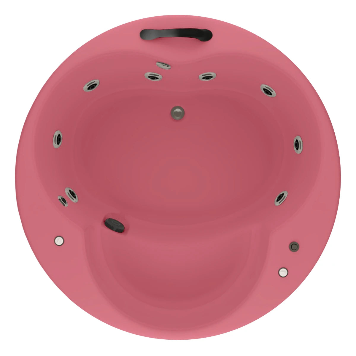 Elegancia compacta para un baño individual | tina de baño Freestanding modelo 100-010