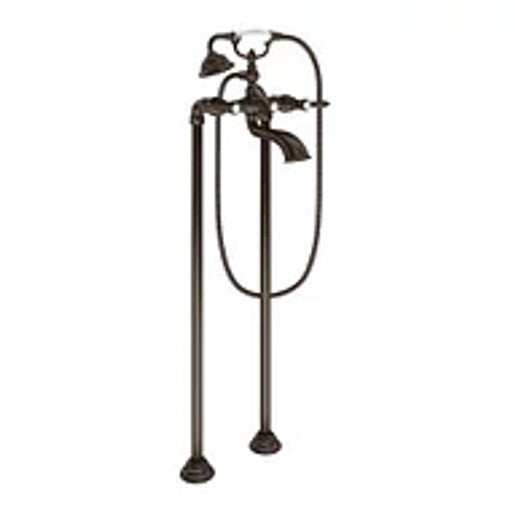 Weymouth llave de pedestal para bañera con ducha de mano